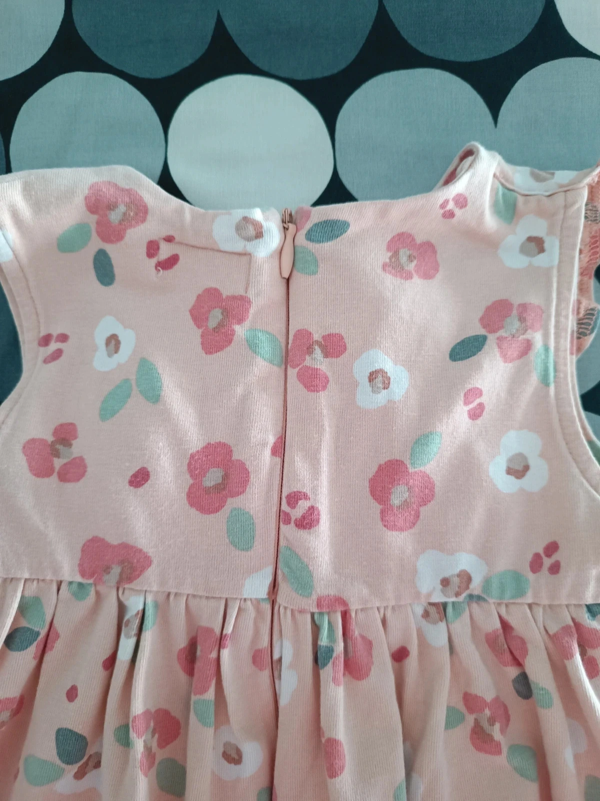 Mayoral jurk 12 maanden - Roze bloemen & schattige strik 🌷 – photo 5